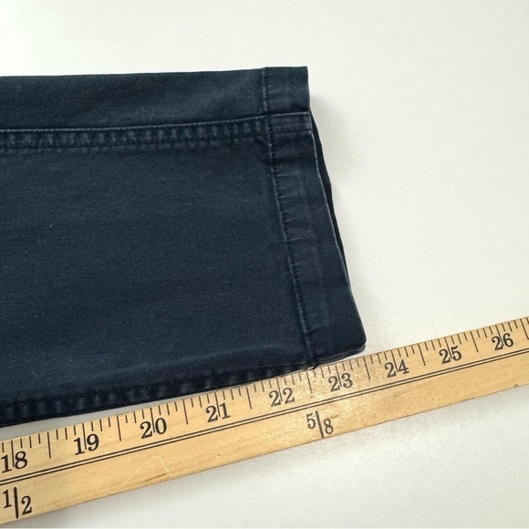 Gramicci Youth Boys Size 8 Navy Belted Twill Straight Leg Pants Adjustable Waist - Picture 11 of 13